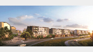 와이드형 테라스하우스 ‘평택소사벌 효성해링턴 코트’ 분양