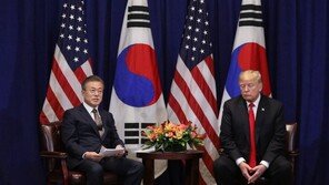 文대통령-트럼프, 한·미 정상회담 80분 만에 종료
