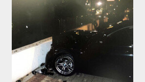 만취 운전자가 몰던 승용차 인도 덮쳐…4명 중·경상