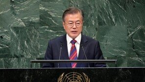 文대통령 유엔총회 연설, 평화 34번 유엔 23번 북한 19번 비핵화 9번 언급