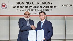 금호타이어, 타이어 제조 기술 수출… 파키스탄 업체와 계약 체결