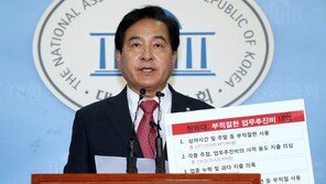靑-심재철, 업무추진비 내역 공개에 ‘사적사용’ 공방