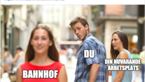 한눈파는 남자 ‘짤방’ 스웨덴 구인광고…“성차별적” 비판