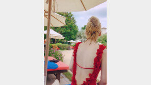 효연, 비키니 뒤태 공개 ‘무결점 보디라인’