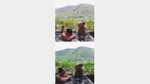 ‘농염’ 김희철, 온천서 헤어스타일 고민