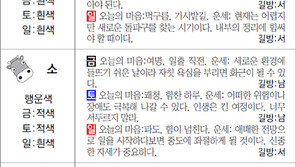 [스포츠동아 오늘의 운세] 2018년 9월 28일 금요일·29일 토요일·30일 일요일