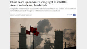 미중 무역전쟁으로 한반도 미세먼지 다시 높아질 듯, 왜?