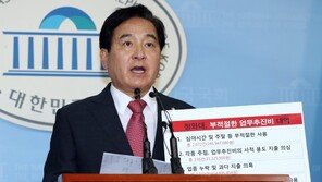 한국당, ‘심재철수사’ 전방위공세…의혹제기에 항의방문까지