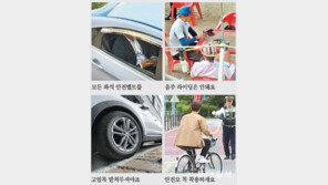 아차, 아직 안맨 안전… 새 도로교통법 시행 첫날 혼란