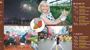 금산 인삼 직접 캐볼까, 아이와 하회탈 만들까