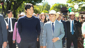 장동건, 한돈의 날 시민과 특별한 만남