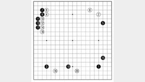[바둑]알파고 vs 알파고 특선보… 알파고 포석의 변형