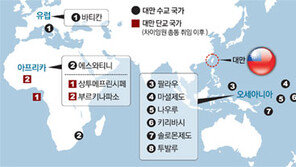 전세계 수교 17國뿐인 대만 “유럽유일 바티칸 돌아서나” 불안