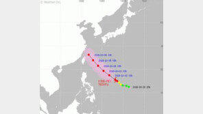 ‘짜미’ 이어 ‘콩레이’까지…오키나와로 이동 중, 한국 영향 줄까?