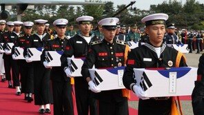 북한지역서 발굴된 6·25전쟁 전사자 유해 64위 조국 품으로