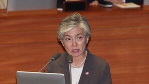 강경화 “美, 아직 제재완화 논의 단계 아니란 입장”