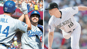 다저스-콜로라도 “니가 가라, 와일드카드 결정전”