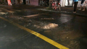 경기 평택서 노후화된 상수도관 파열 ‘물난리’…4시간여만에 복구