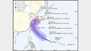 태풍 콩레이 한반도 강타 유력…‘제주 관통 →전남 상륙’ 최악 시나리오