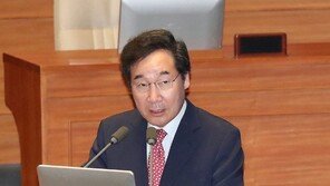 野 “평양에 태극기 안 보여” 이낙연 총리 “김정은 오면 인공기 흔드나”