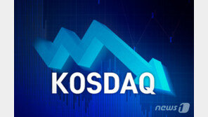 코스닥 2% 하락…한 달 만에 장중 800선 깨져