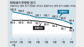 설비투자 6개월째 줄어… 성장엔진 꺼져간다