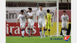 수원, 가시마 원정서 아쉬운 역전패…결승 진출 비상