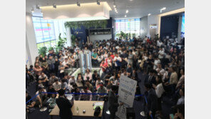 포스코건설 ‘동래 더샵’ 계약 첫날부터 인파 몰려