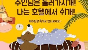 ‘애견인’ 위한 배려… 제주항공, 애견호텔 요금 할인 서비스