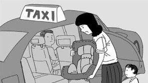 “택시 탈 때마다 카시트 들고 다니나”, “아이 안고 타면 사고 났을때 큰 위험”