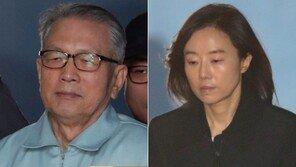 김기춘 석방 두달 만에 ‘구치소’·조윤선은 ‘집으로’…엇갈린 희비
