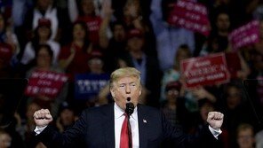 트럼프 “민주당은 폭도…민주당 지지자는 방화범”