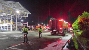 고양 저유소 화재 초기 진화 성공…잔불 정리