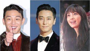 태풍보다 센 ★들…유아인·주지훈·이나영