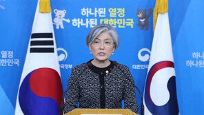 日언론 “강경화 장관, 지난달 ‘위안부 재단 연내 해산’ 방침 日에 전달”