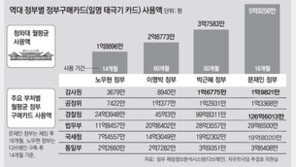 [단독]문재인 정부 청와대 月 6억… 朴정부보다 2억 더 써