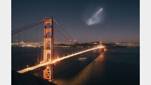 아르헨 관측위성 실은 스페이스X 로켓발사, 밤하늘 수놓아