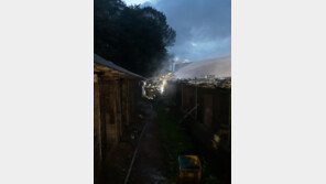 인천 견사 화재…누전 가능성 높아