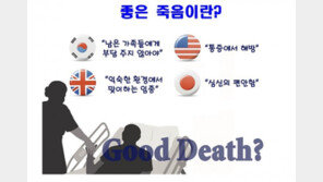‘좋은 죽음’이란?…환자들 “남은 가족에게 부담 안 주는 것”