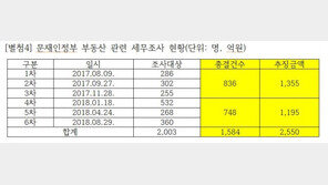 나경원 “文정부 6차례 부동산 기획세무조사…2550억 추징”