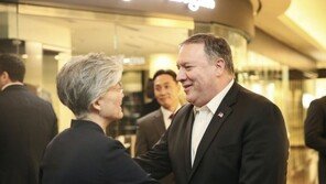닛케이 “폼페이오, 강경화에 ‘무슨 생각이냐’ 힐난….남북 군사합의 관련” 