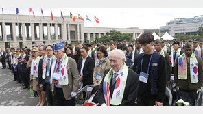 보고 싶다, 전우여… 장진호전투 참전용사 추모