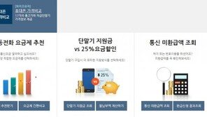 통신 미환급액·중고폰 시세 조회 ‘스마트초이스’ 인기