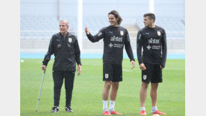 우루과이, 수아레스 없지만 카바니·고딘 있다…FIFA 랭킹 5위 강호