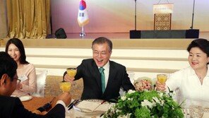 文대통령, ‘남북정상회담 제도화·정례화’ 포부…프랑스 동포만찬