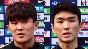 김민재·황인범 “뜨거운 축구열기 반가워, 우리는 행복한 선수”