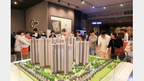 우미건설, ‘경산 하양지구 우미린’ 본보기집에 인파 몰려