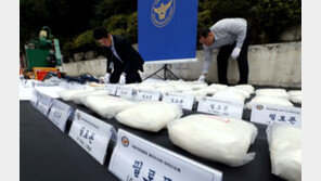 ‘300만명 동시 투약 가능’…3700억어치 필로폰 밀반입 조직 적발