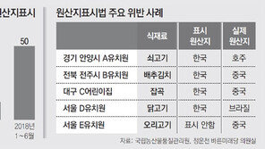 외국산을 국산으로… 유치원-어린이집 급식까지 장난질