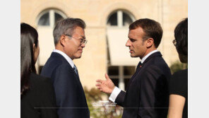 한불정상, 北비핵화 ‘미묘한 엇갈림’…양국 공동선언 도출